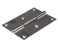 Continuous Hinge, Metal, 100mm, Stainless Steel, Pack of 2 pieces
